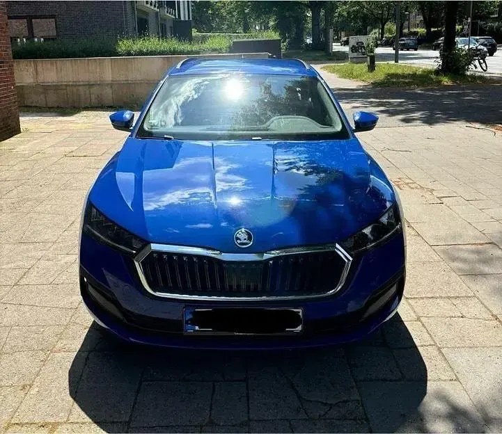 Gebraucht Skoda Octavia 110 PS (80 kW) 2021 Blau Kombi