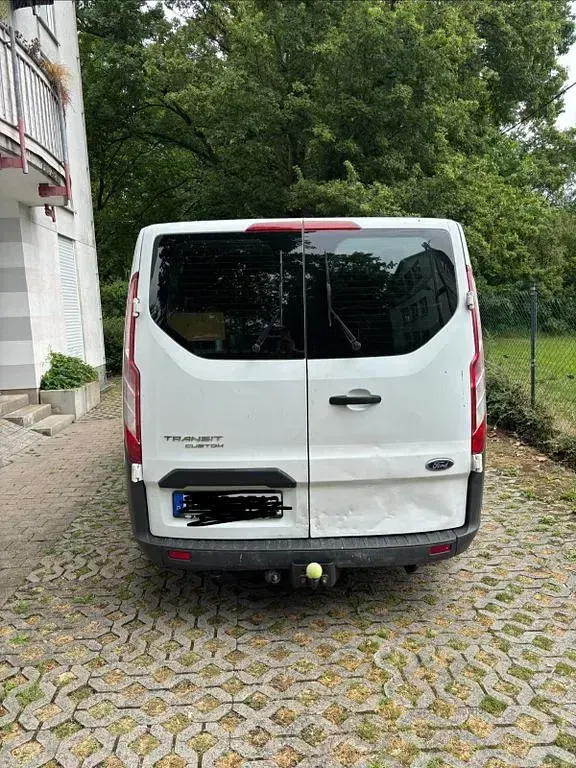 Gebraucht Ford Transit Custom Basis 101 PS (74 kW) 2015 Weiß Van / Kleinbus