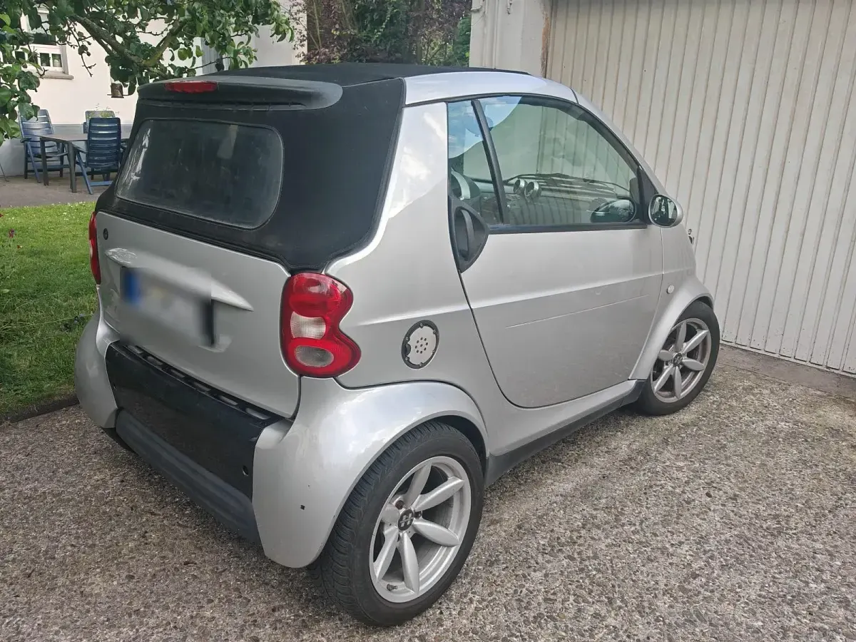 Gebraucht Smart ForTwo Cabrio Passion 54 PS (39 kW) 2001 Silber Cabrio