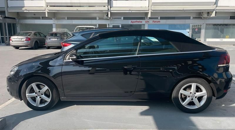 Gebraucht VW Golf Cabriolet 160 PS (117 kW) 2012 Schwarz Cabrio
