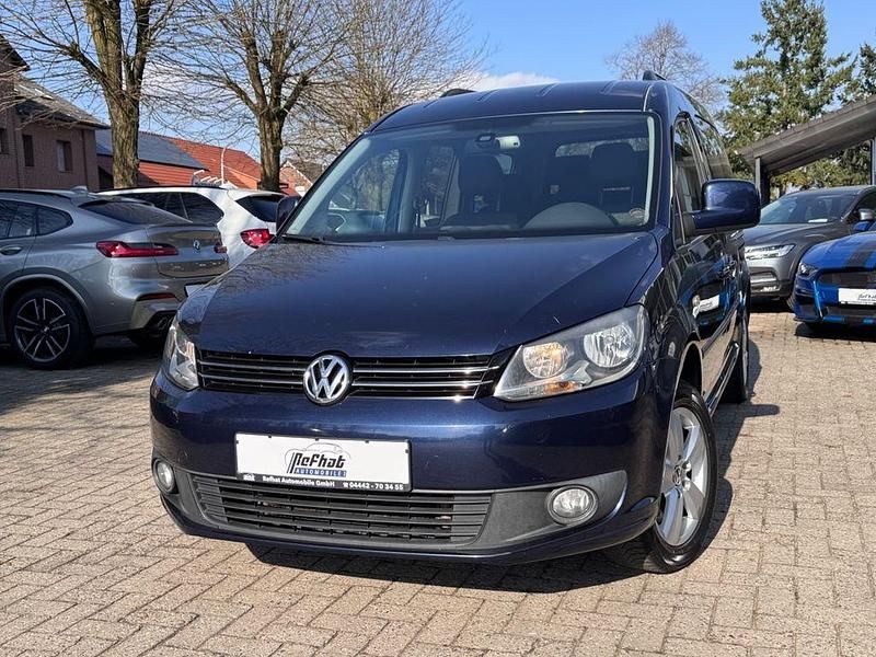 Gebraucht VW Caddy Maxi Comfortline 102 PS (75 kW) 2010 Blau Van / Kleinbus