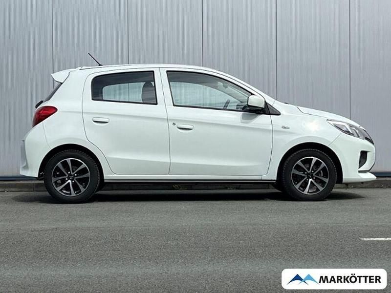 Gebraucht Mitsubishi Space Star Basis 71 PS (52 kW) 2020 Weiß Kleinwagen