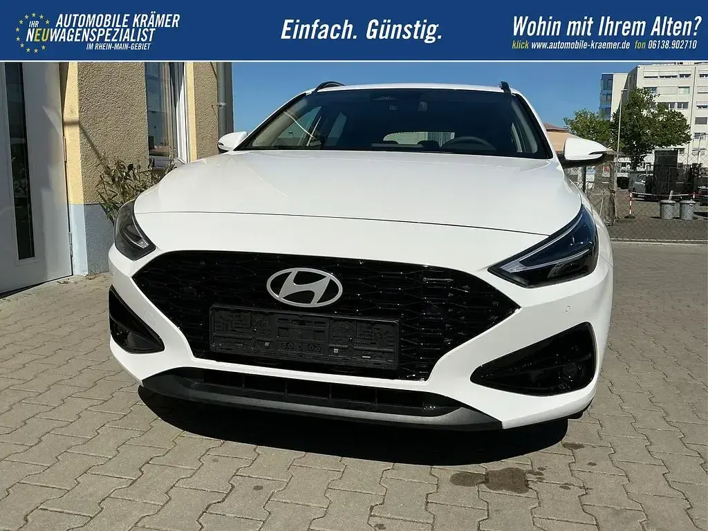 Neu Hyundai i30 GO! 150 PS (110 kW) 2026 Sailing blue (perleffekt) Limousine