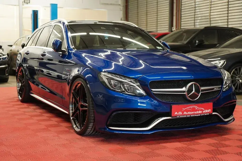 Gebraucht Mercedes C63S AMG AMG 510 PS (375 kW) 2015 Blau Limousine