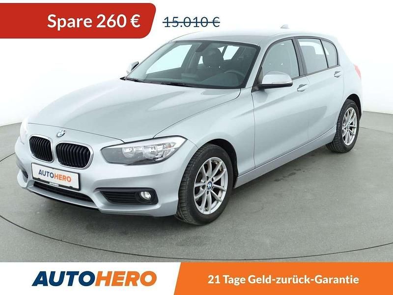 Glaciersilber Gebraucht 2019 BMW 116 Advantage Kleinwagen | 14.750 € (Fairer Preis) - Bild 1/3