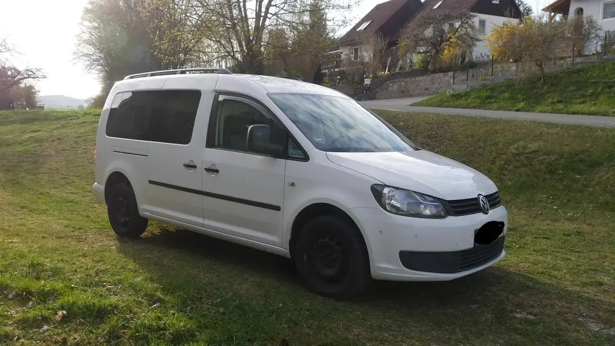 Brugt VW Caddy Maxi 101 HK (74 kW) 2013 Hvid MPV