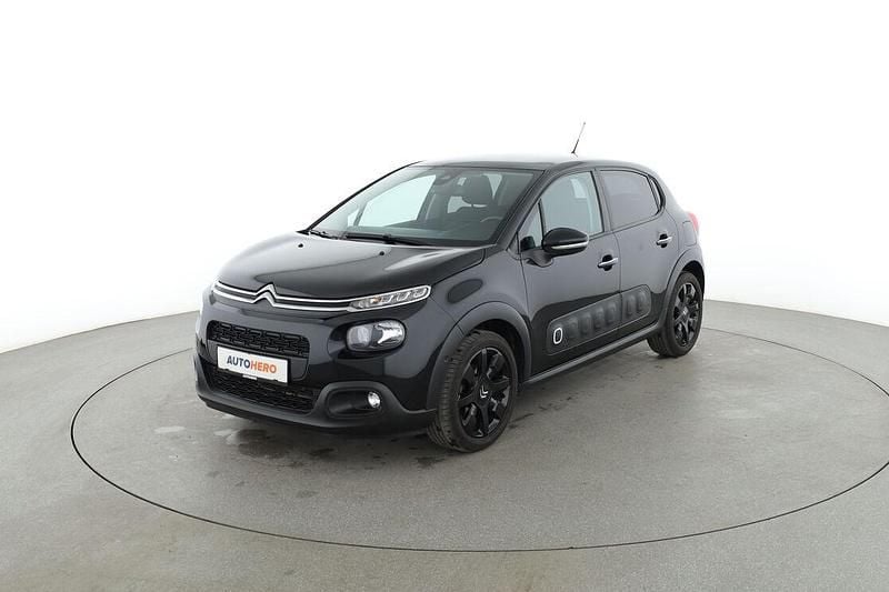 Schwarz Gebraucht 2018 Citroën C3 PureTech Kleinwagen | 10.640 € (Fairer Preis) - Bild 1/3