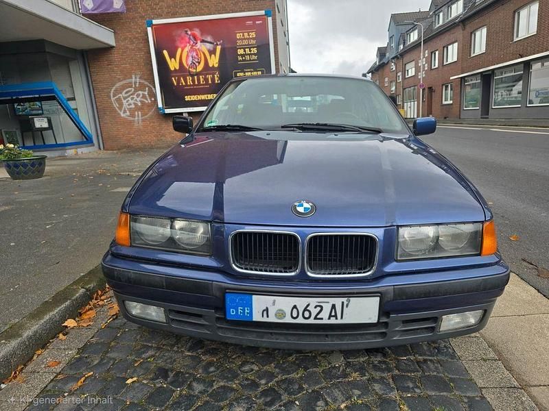 Blau Gebraucht 1995 BMW 316 Coupé | 3.500 € - Bild 1/4