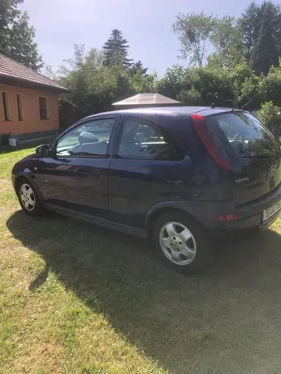 Używany Opel Corsa Njoy 75 KM (55 kW) 2002 Niebieski Hatchback