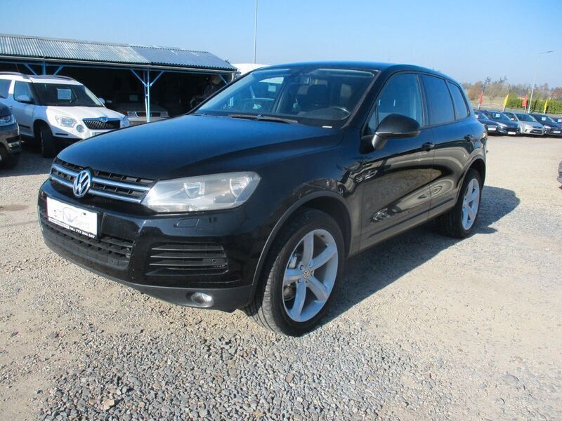 Schwarz Gebraucht 2014 VW Touareg SUV | 11.900 € (Superpreis) - Bild 1/4