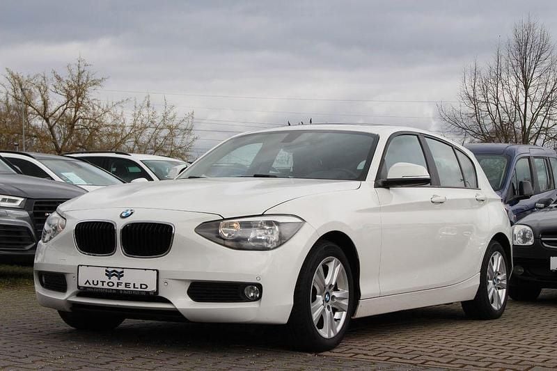 Gebraucht BMW 116 Advantage 136 PS (100 kW) 2012 Weiß Kleinwagen