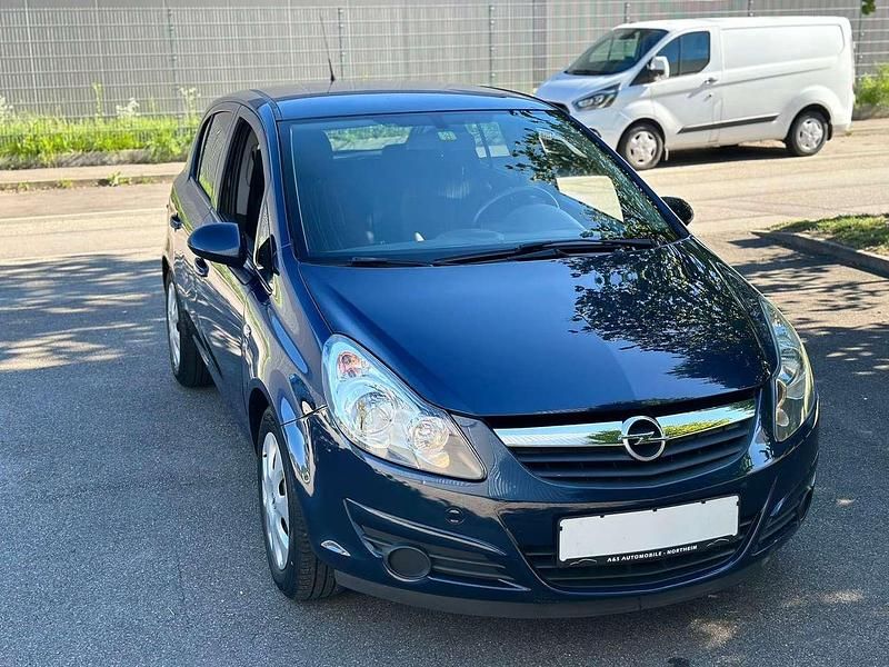 Blau Gebraucht 2010 Opel Corsa Edition Kleinwagen | 4.300 € (Fairer Preis) - Bild 1/4