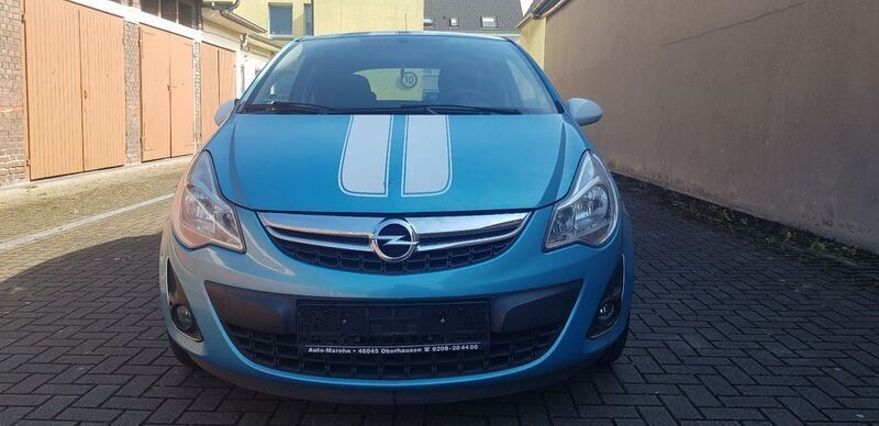 Blau Gebraucht 2011 Opel Corsa Kleinwagen | 3.750 € (Fairer Preis) - Bild 1/4
