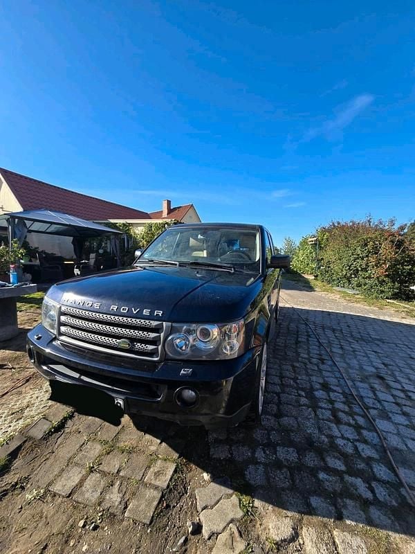 Schwarz Gebraucht 2008 Land Rover Range Rover Sport HSE SUV | 3.799 € (Superpreis) - Bild 1/4