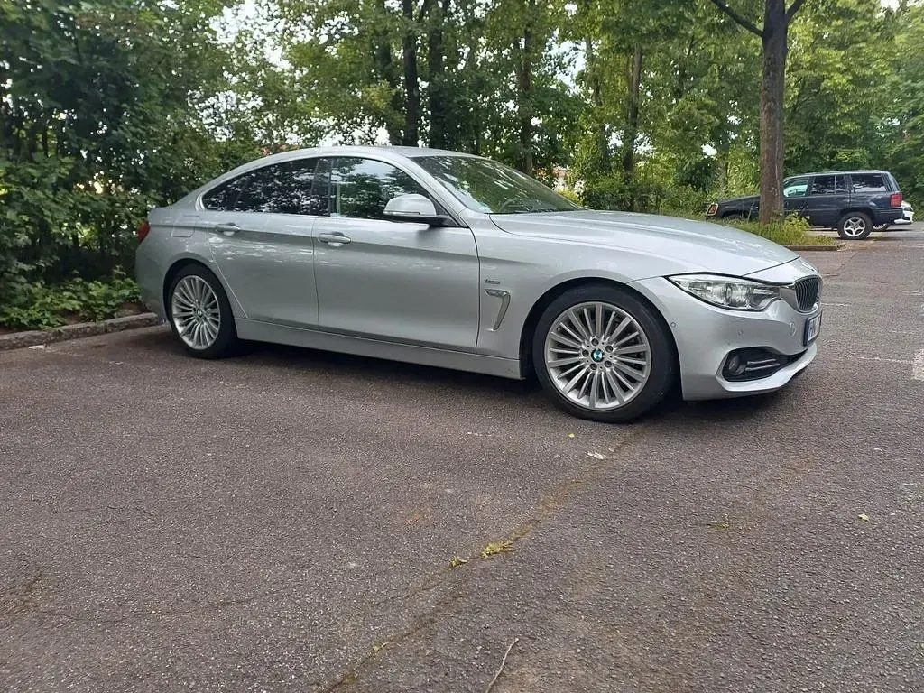 Gebraucht BMW 420 Luxury Line 184 PS (135 kW) 2015 Silber Coupé