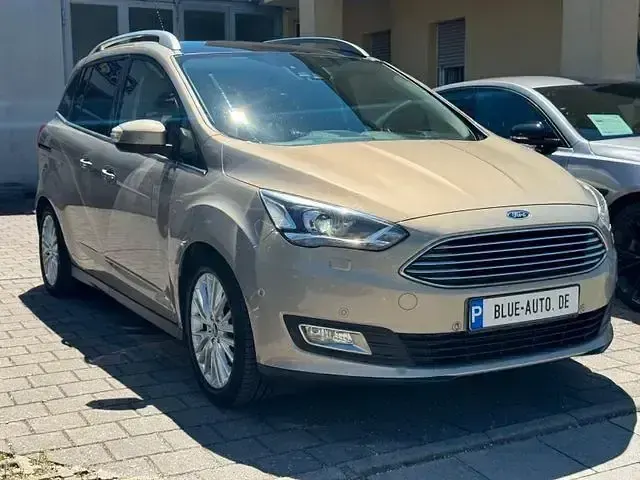 Gebraucht Ford Grand C-Max Titanium 150 PS (110 kW) 2015 Tectonic silver Van / Kleinbus