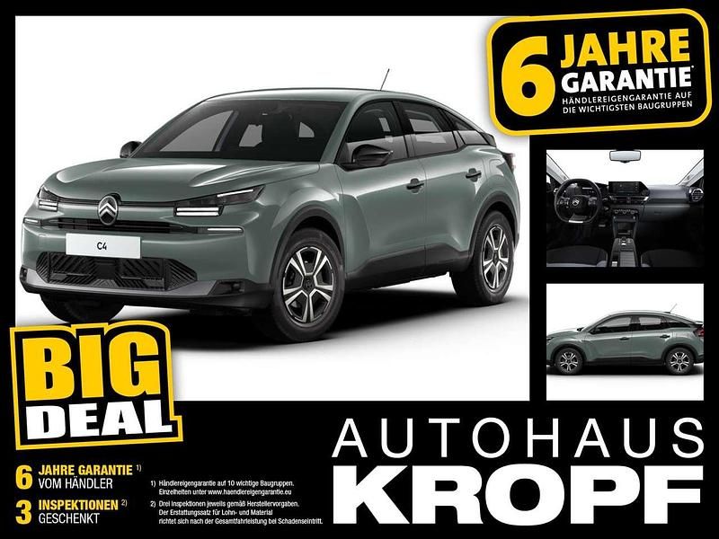 Neu Citroën C4 144 PS (105 kW) 2025 Grün Limousine