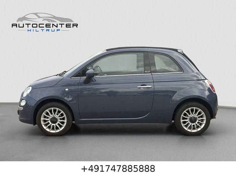 Gebraucht Fiat 500C 101 PS (74 kW) 2014 Blau Cabrio