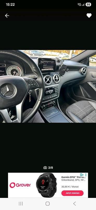 Gebraucht Mercedes A200 156 PS (114 kW) 2013 Schwarz Kleinwagen