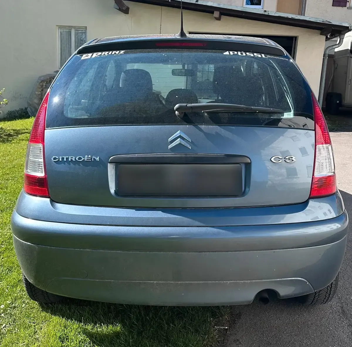 Used Citroën C3 60 HP (44 kW) 2007 Grey Sedan