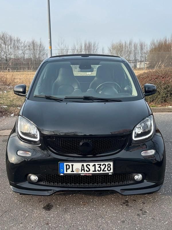 Gebraucht Smart ForTwo Cabrio Brabus 109 PS (80 kW) 2017 Schwarz Cabrio