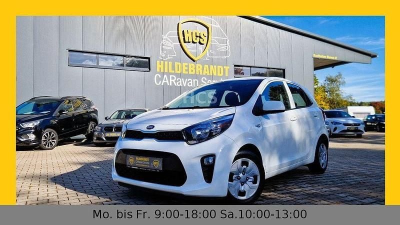 Weiß Gebraucht 2020 Kia Picanto Edition 7 Kleinwagen | 10.697 € (Fairer Preis) - Bild 1/4
