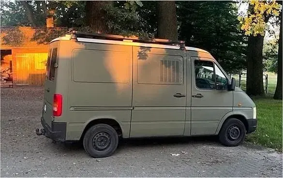 Usata VW LT 83 CV (61 kW) 2001 Verde Monovolume