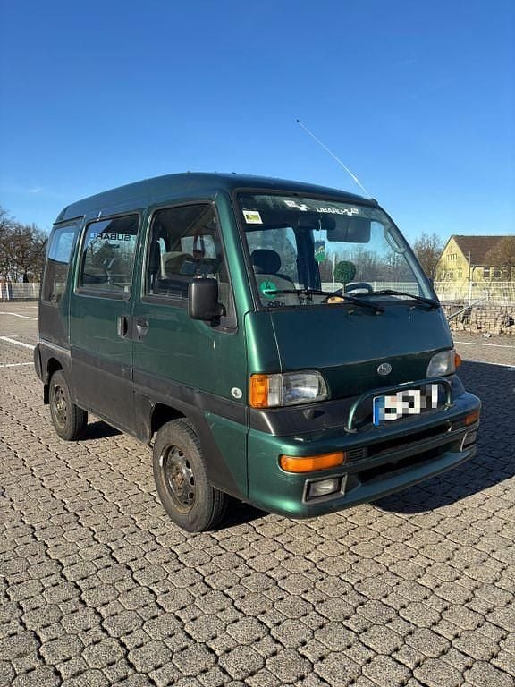 Gebraucht Subaru Libero 54 PS (39 kW) 1997 Grün Van / Kleinbus