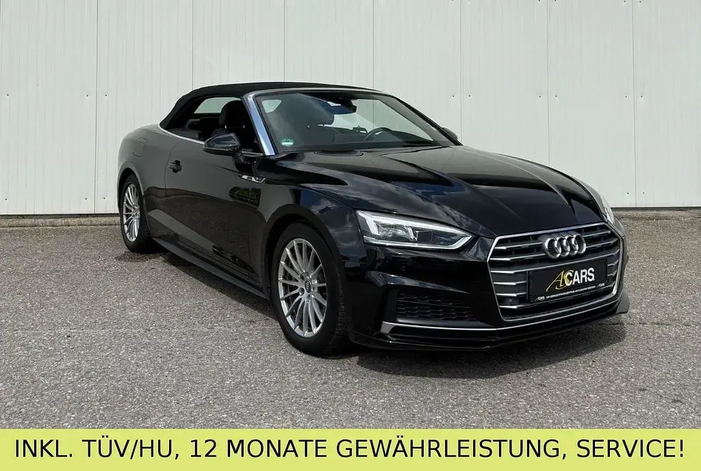 Gebraucht Audi A5 Cabriolet S-Line 190 PS (139 kW) 2019 Mythosschwarz Cabrio