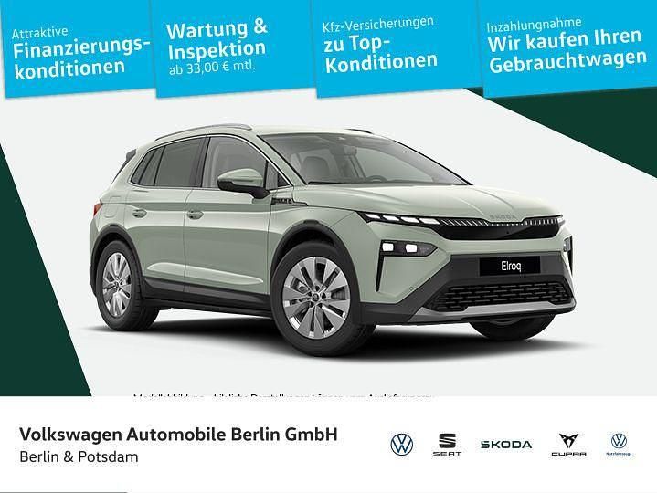Neu Skoda Elroq First Edition 210 kW (286 PS) 2025 Timianogrün/blackmagic perle SUV