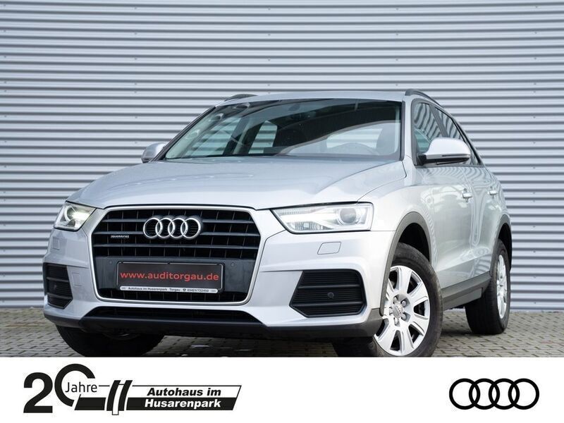 Florettsilber metallic Gebraucht 2018 Audi Q3 Advanced SUV | 20.990 € (Superpreis) - Bild 1/4