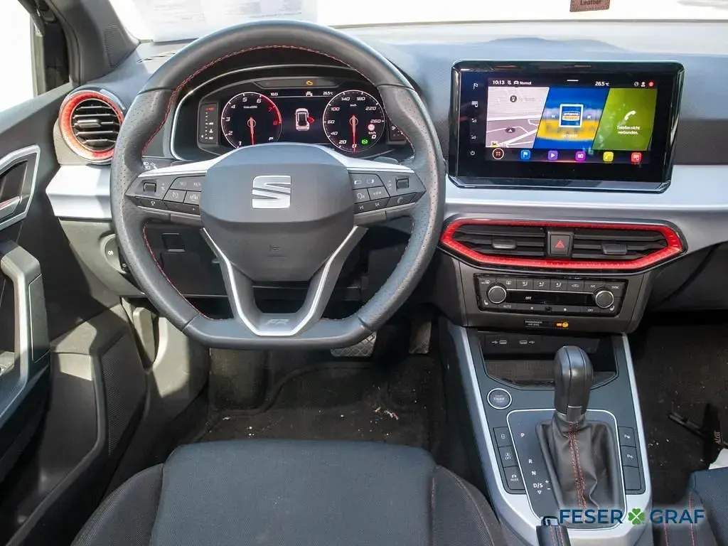 Gebraucht Seat Arona FR 150 PS (110 kW) 2023 Midnight schwarz metallic SUV