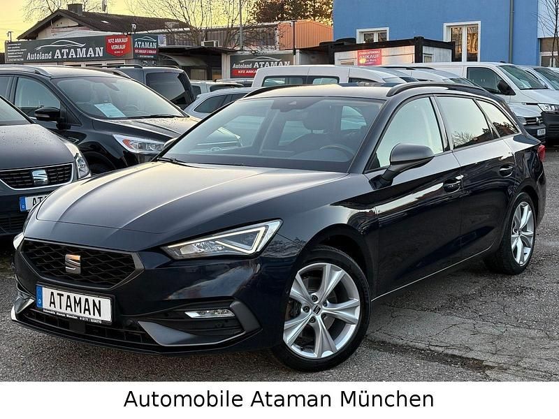 Blau Gebraucht 2022 Seat Leon FR Kombi | 18.600 € (Fairer Preis) - Bild 1/4