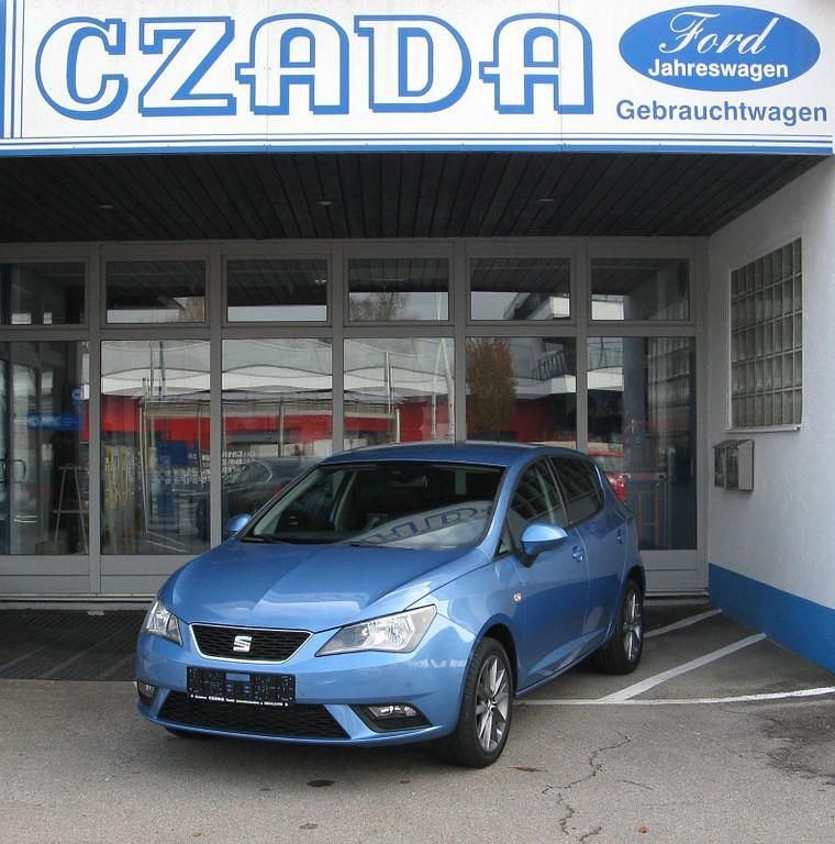 Blau Gebraucht 2014 Seat Ibiza I-Tech Limousine | 6.480 € (Fairer Preis) - Bild 1/4
