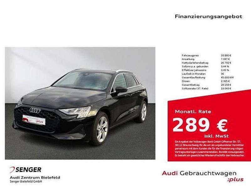 Gebraucht Audi A3 Ambiente 116 PS (85 kW) 2025 Schwarz Limousine