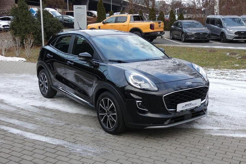 Gebraucht Ford Puma Titanium 125 PS (91 kW) 2020 Obsidianschwarz metallic SUV