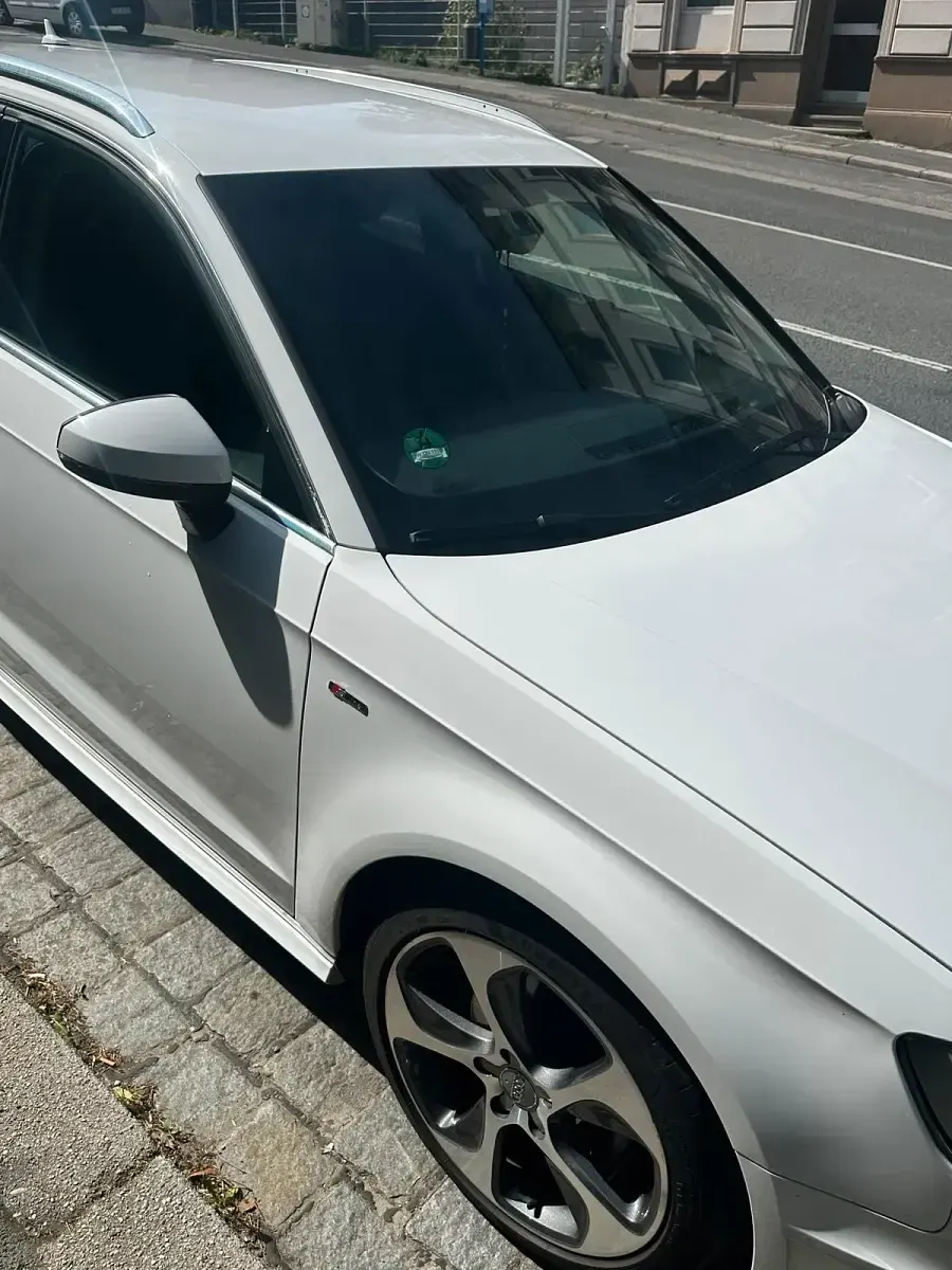 Gebraucht Audi A3 S-Line 110 PS (80 kW) 2015 Weiß Limousine
