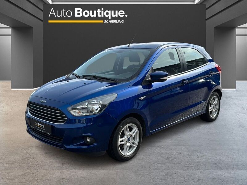 Blau Gebraucht 2016 Ford Ka Plus Cool & Sound Edition Kleinwagen | 5.690 € (Fairer Preis) - Bild 1/4