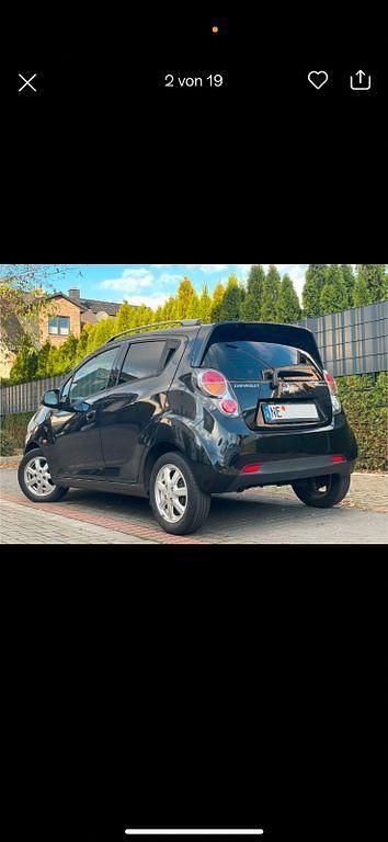 Gebraucht Chevrolet Spark LS 82 PS (60 kW) 2012 Schwarz Kleinwagen