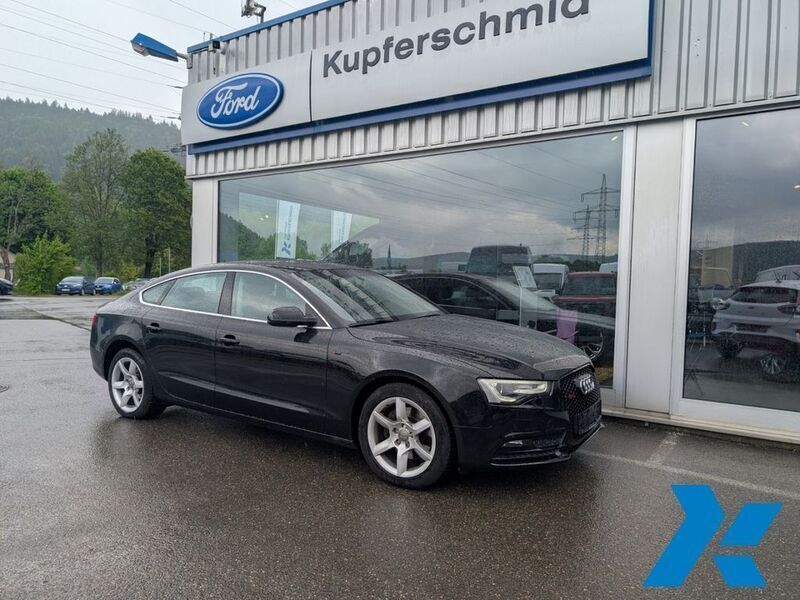 Schwarz Gebraucht 2014 Audi A5 Sportback Business Limousine | 14.990 € (Fairer Preis) - Bild 1/4