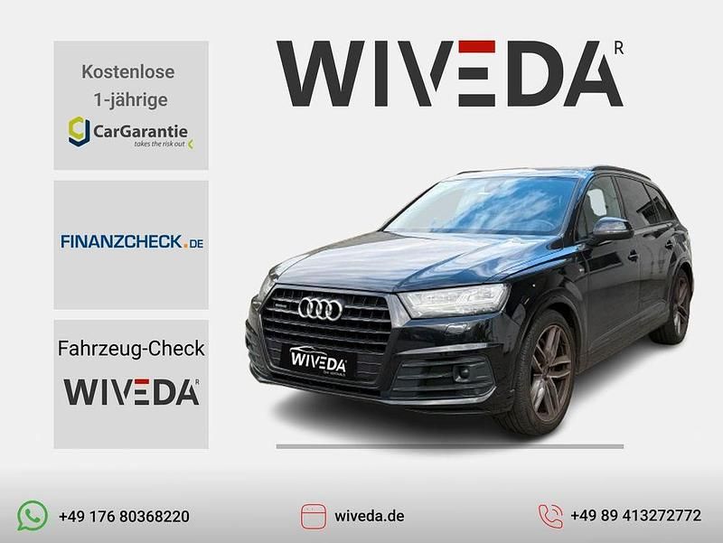 Schwarz Gebraucht 2016 Audi Q7 S-Line SUV | 29.999 € (Fairer Preis) - Bild 1/4