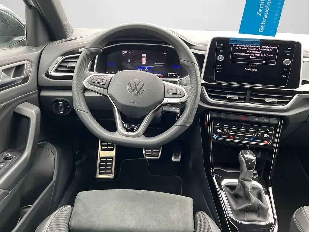 Gebraucht VW T-Roc R-line 150 PS (110 kW) 2025 Weiß SUV