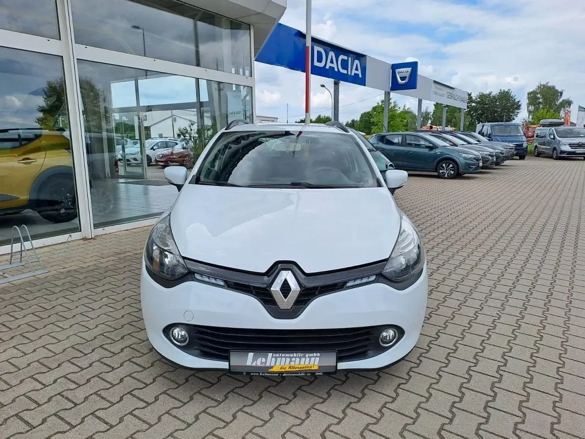 Gebraucht Renault Clio GrandTour Expression 73 PS (53 kW) 2014 Weiß Kombi