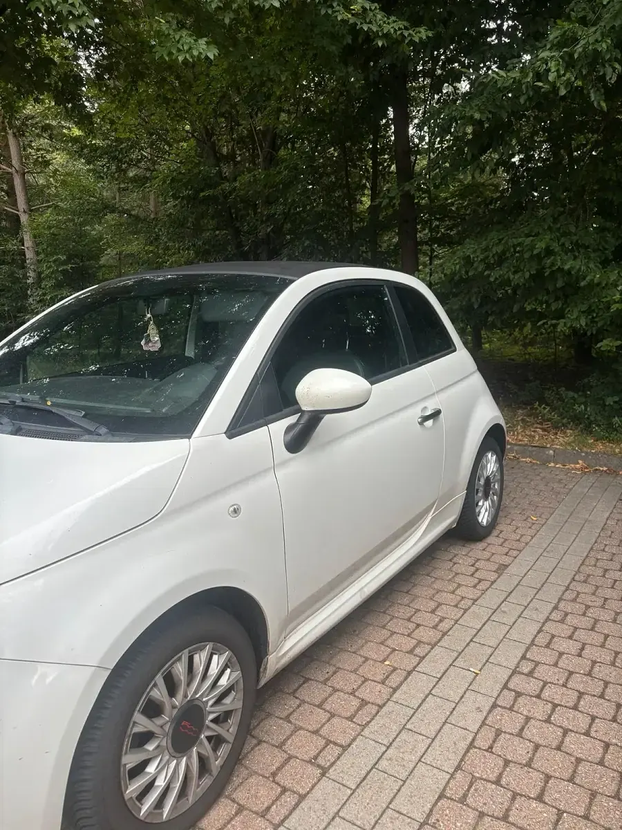 Gebraucht Fiat 500 69 PS (50 kW) 2014 Weiß Cabrio