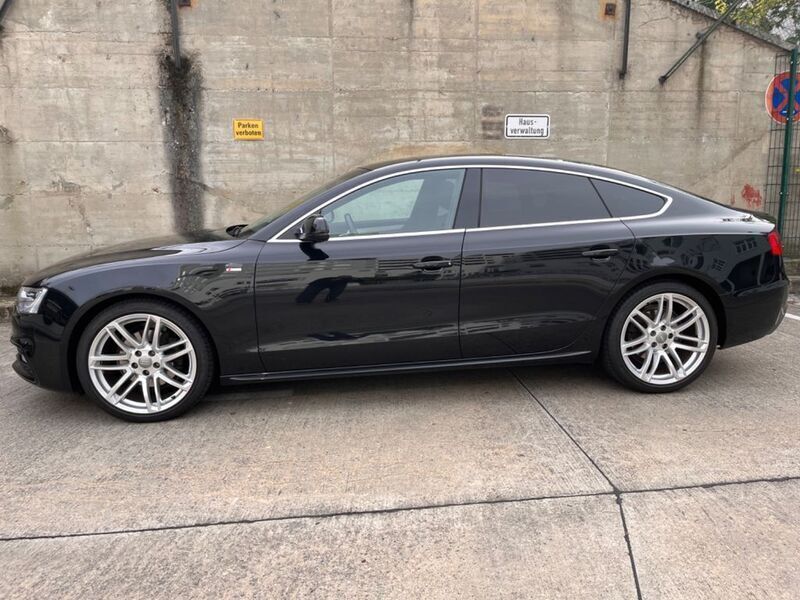 Gebraucht Audi A5 Sportback S-Line 190 PS (139 kW) 2016 Schwarz Kleinwagen