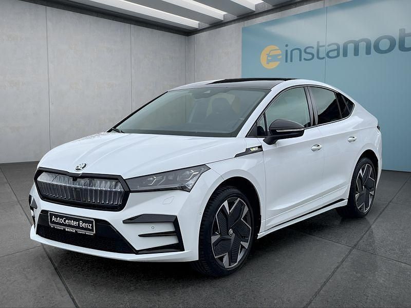 Weiß Neu 2025 Skoda Enyaq iV RS SUV | 57.299 € (Etwas zu teuer) - Bild 1/4