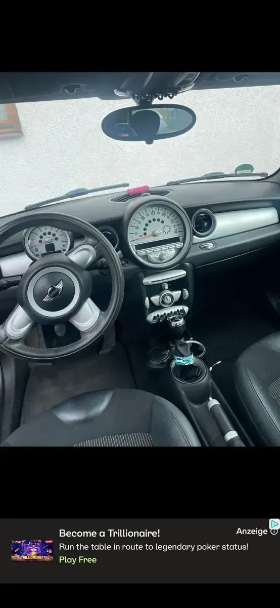 Gebraucht Mini Cooper 102 PS (75 kW) 2007 Schwarz Kleinwagen