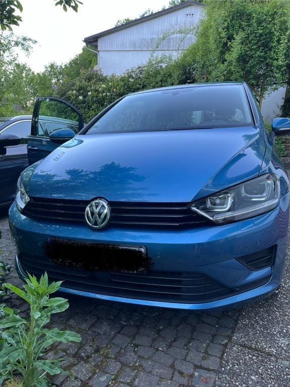 Blau Gebraucht 2014 VW Golf Sportsvan Comfortline Van / Kleinbus | 8.800 € (Superpreis) - Bild 1/4