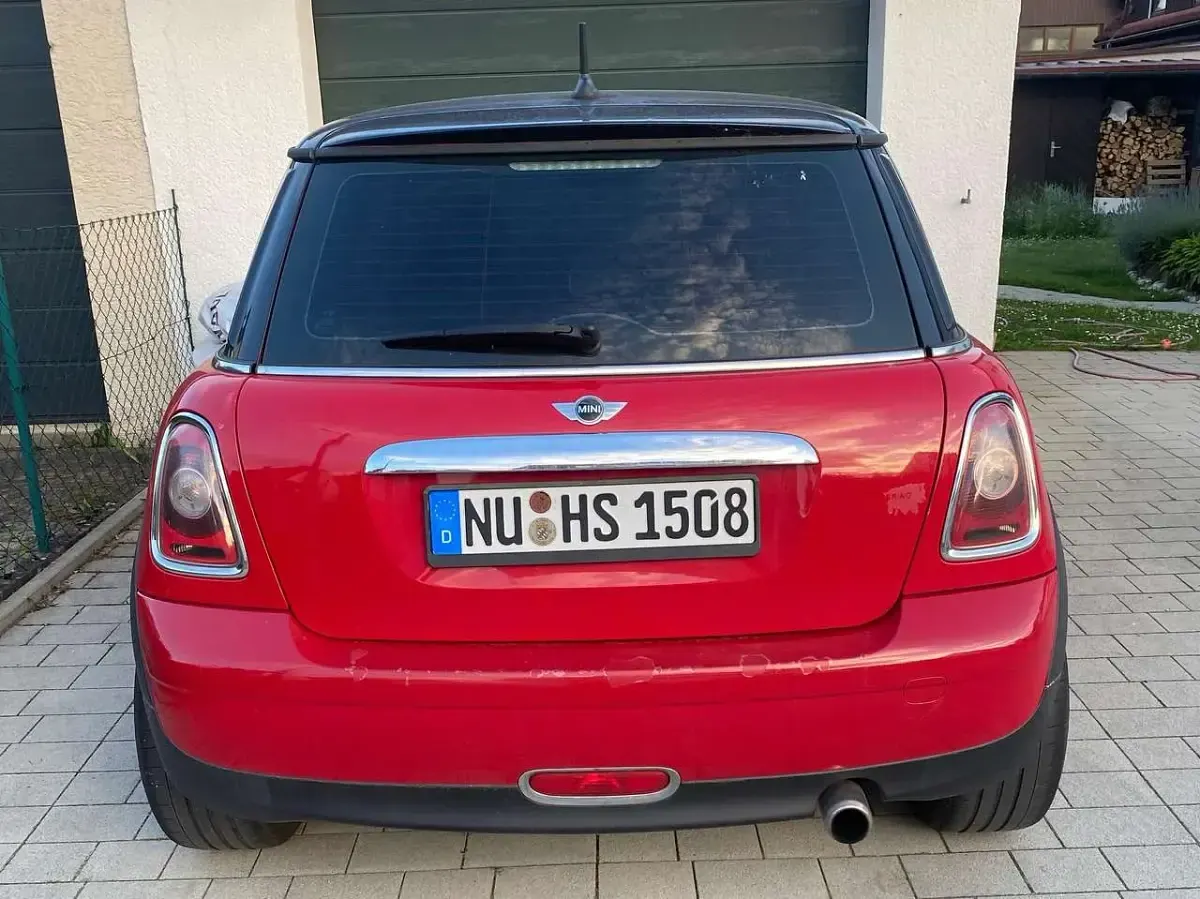 Gebraucht Mini ONE 95 PS (69 kW) 2009 Rot Kleinwagen