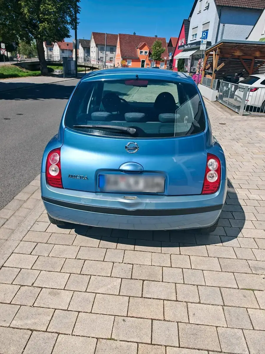 Gebraucht Nissan Micra 65 PS (47 kW) 2006 Blau Kleinwagen